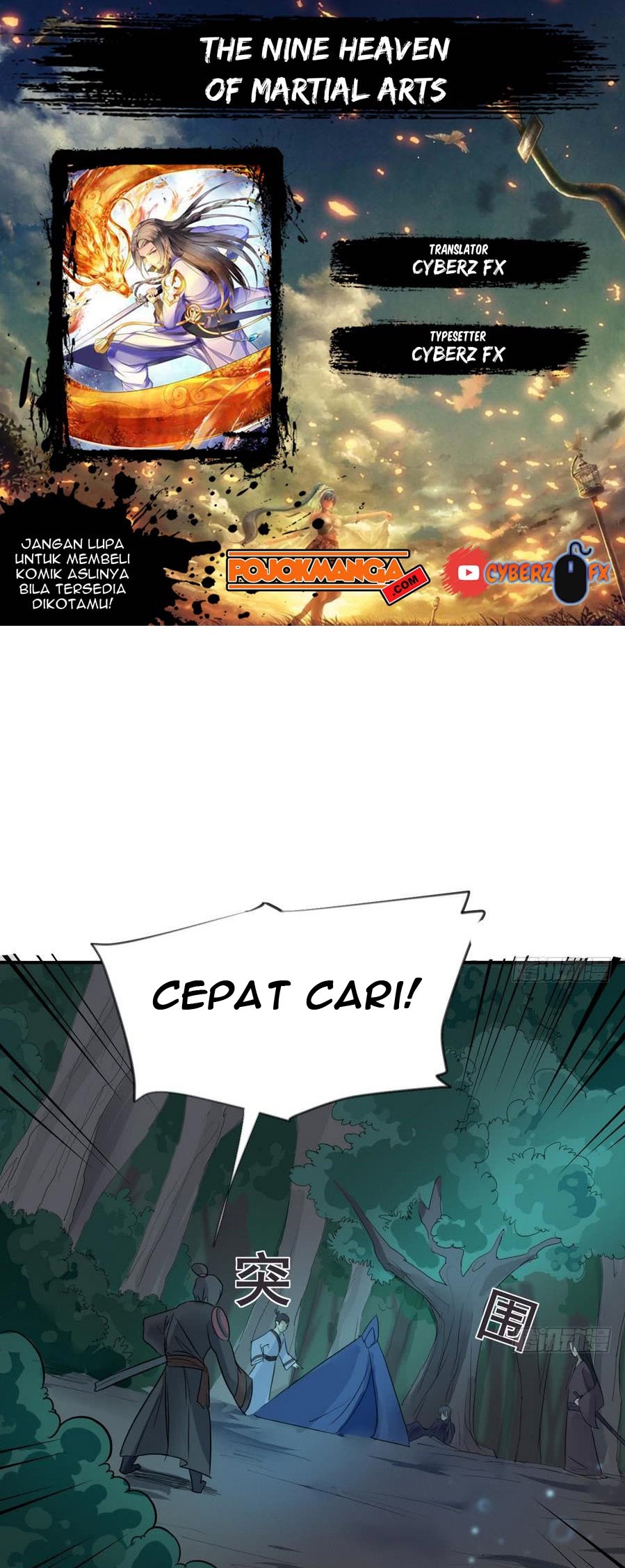 The Nine Heaven of Martial Arts Chapter 17 Bahasa Indonesia